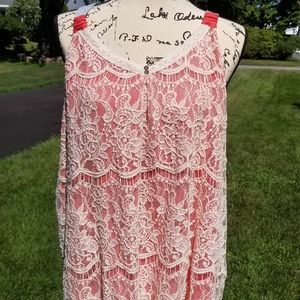 Overlaced Tank Top
